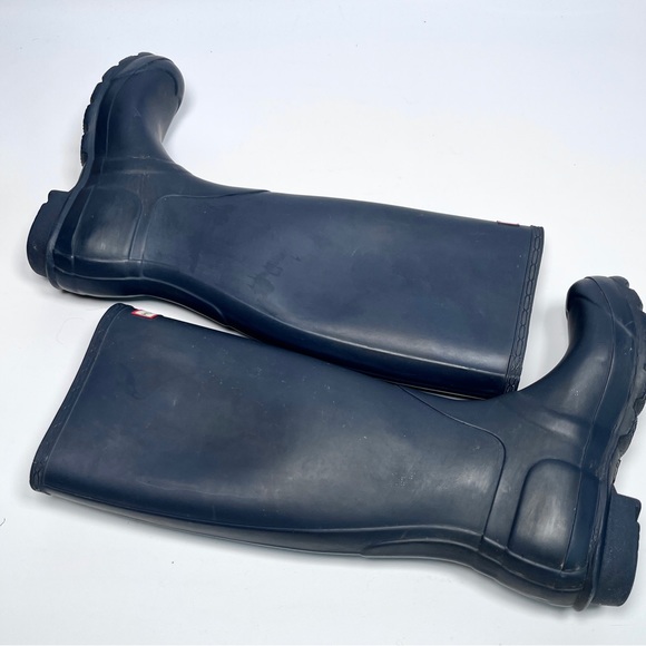 HUNTER rain boots blue - Picture 5 of 9